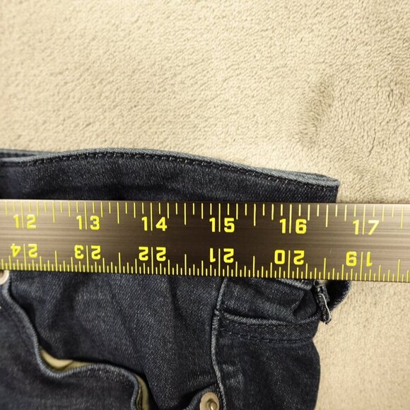 BLANQI Maternity Support Denim Jeans - Size 10‎ - indigo blue mid rise skinny - Picture 8 of 12